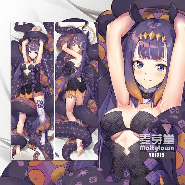 Pre-Order hololive Ninomae Ina'nis Body Pillow Cover 160x50cm 2way Tricot New