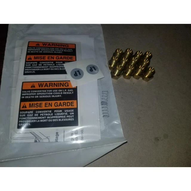 ALLIED AIR 604915-0878w97 LP HI-ALTITUDE CONVERSION KIT A95UH/DF2 190937
