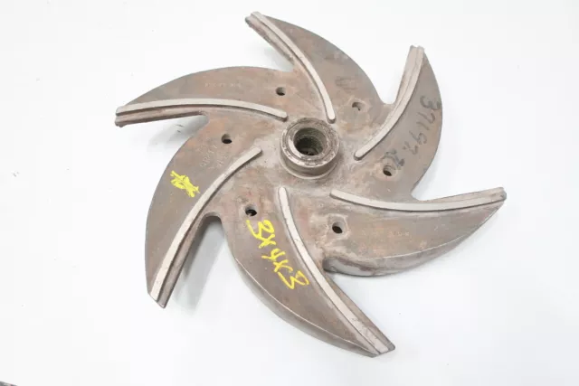 3x4-13 Stainless 6-vane Pump Impeller 13in Od