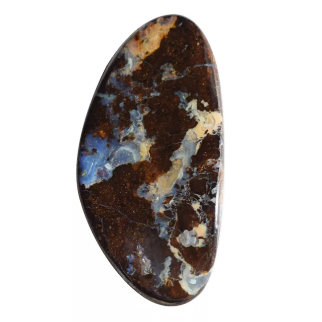 Natural Boulder Opal Loose Gemstone Fancy Cabochon d’Australie 108 Cts