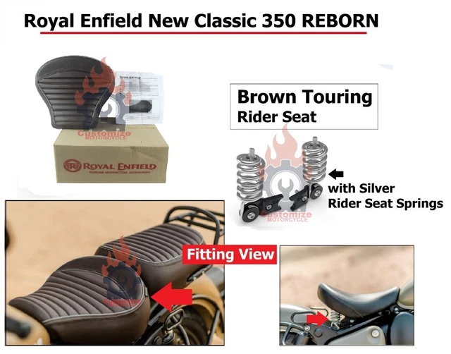 royal enfield classic 350 touring seat