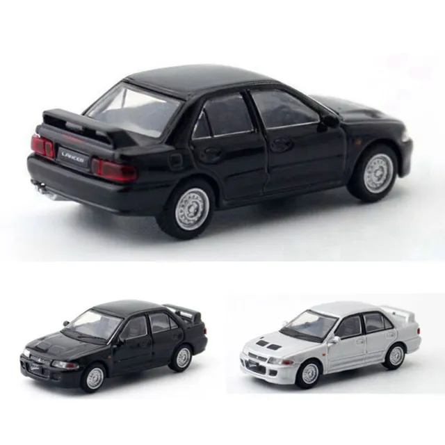 1:64 Mitsubishi Lancer EVO II modello giocattolo Die Cast giocattolo per bambini