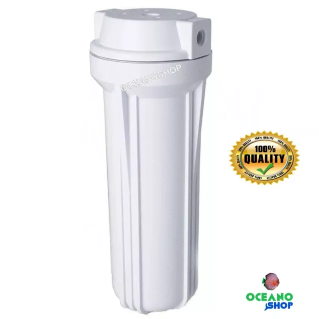 Portafiltros Vaso De Osmosis Inversa 1/4" Recambio Con Junta Tórica