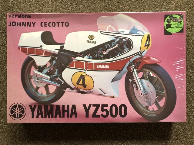 PROTAR YAMAHA YZ500 Johnny Cecotto 1:9 Scale Model, Factory Sealed