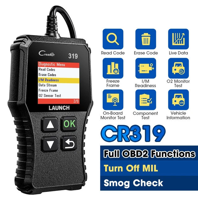 2024 LAUNCH CRP909X dispositivo diagnostico veicolo OBD2 scanner professionale tutti i sistemi