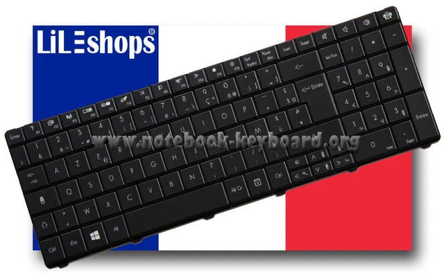 Clavier AZERTY Français Pour Packard Bell Easynote LM94 NSK-AL00F - Neuf Sous Emballage - Clavier De Remplacement