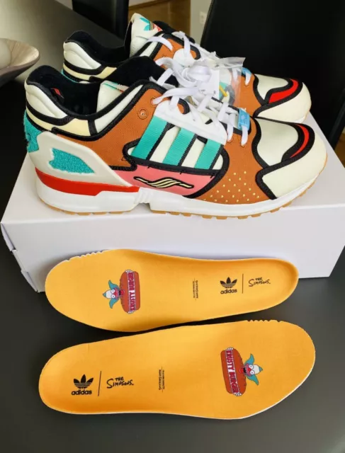 Adidas ZX 10000 Krusty Burger COLLECTORS SET - Einmaliges Set - Simpsons NEW 3