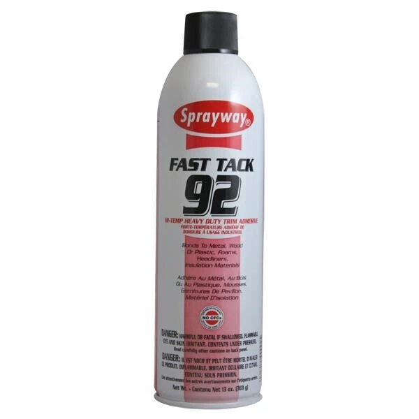 Sprayway Fast Tack 92 Hi-Temp Heavy Duty Trim Adhesive Sprayway 092