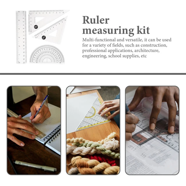 Utoolmart Set Di Compassi Metallici Per Disegno Tecnico E Geometria - Kit Per Studenti, Artisti E Designer