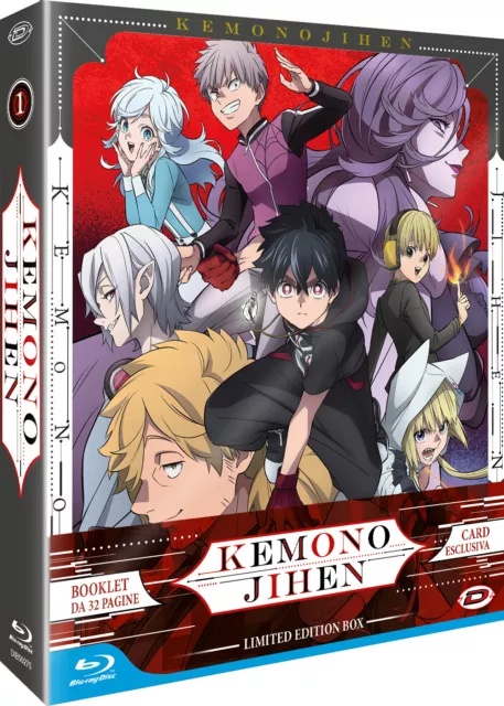 BLU RAY KEMONO JIHEN Box Set Eps 01 12 3 Blu Ray Limited