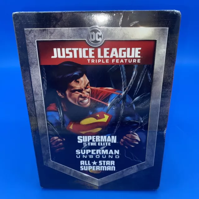 DCU: Superman Unbound / Superman Vs the Elite / All-Star Superman [New DVD] Ec