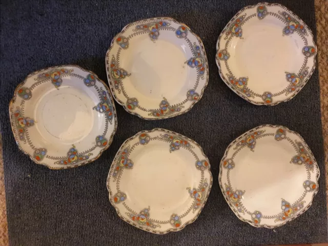 Royal Albion China  Carnival 7 pieces Free Post 2