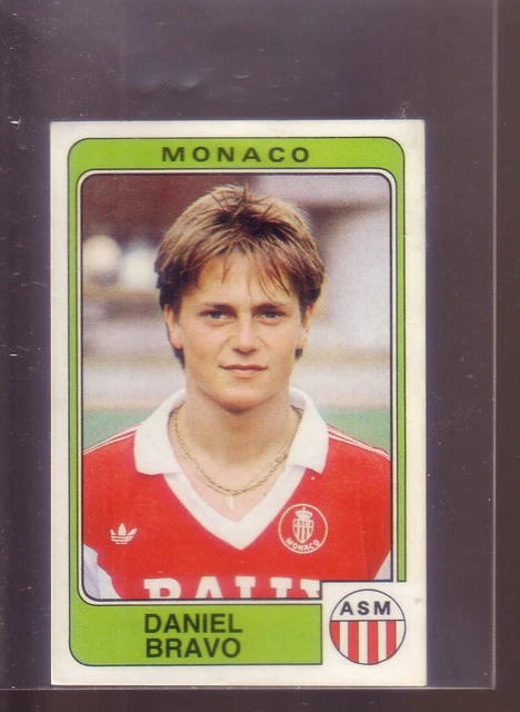 Daniel BRAVO AS MONACO saison 1984-1985 Carte postale cp