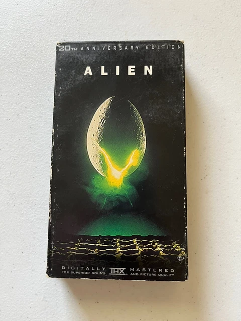 ALIEN (VHS, 1999, 20th Anniversary Edition) Ridley Scott, Sigourney ...