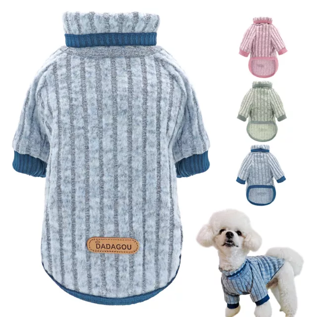 Xsmall Dog Sweater Cute Knitted Puppy Pet Warm Vest Chihuahua Clothes Apparel