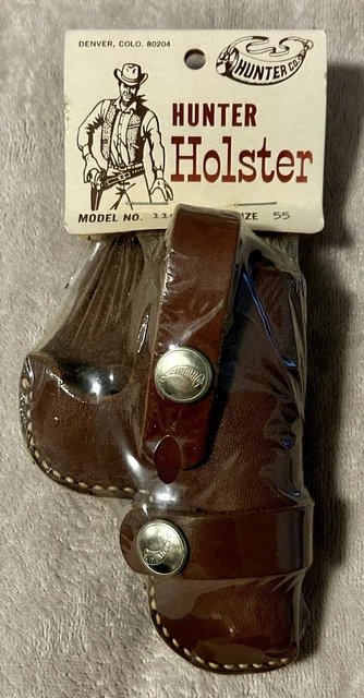 New Hunter Company Leather Holster Model 1100 55 - Rh High Standard Derringer