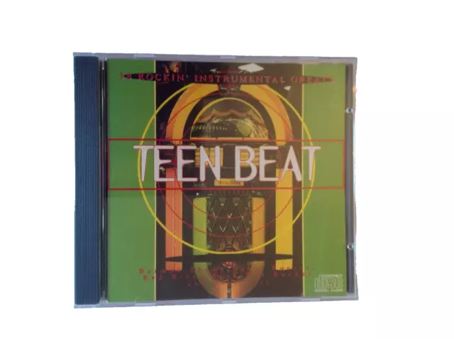 TEEN BEAT - 18 ROCKIN' INSTRUMENTAL GREATS: Various CD (1994).