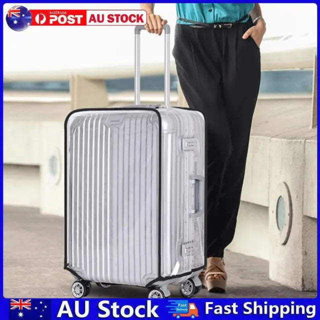 AU Luggage Cover PVC Trolley Case Cover Luggage Case for Wheeled Suitcase (26inc