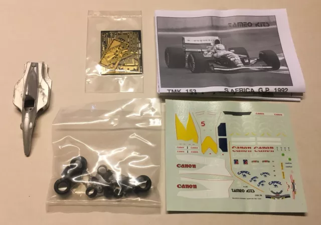 TAMEO KITS - FORMULE 1 - WILLIAMS RENAULT FW14b - GP AFRIQUE DU SUD 1992