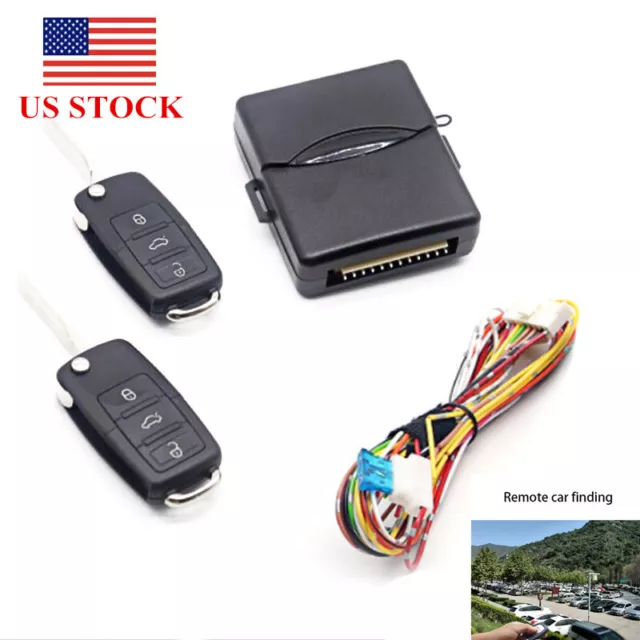 Auto Alarm System Remote Security Auto Central Locking Kit Door Lock Keyless APP