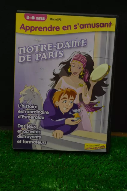 Dvd Dessin Animée Logiciel Éducatif Apprendre En S Amusant Notre Dame De Paris