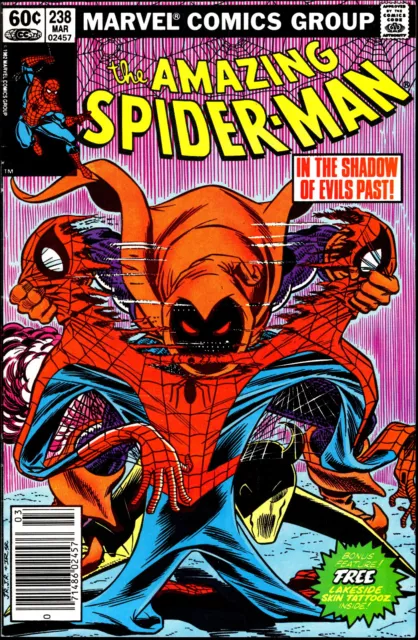 Amazing Spider-Man #238 1983 1st Hobgoblin! Newsstand w/Tattooz FN/VF