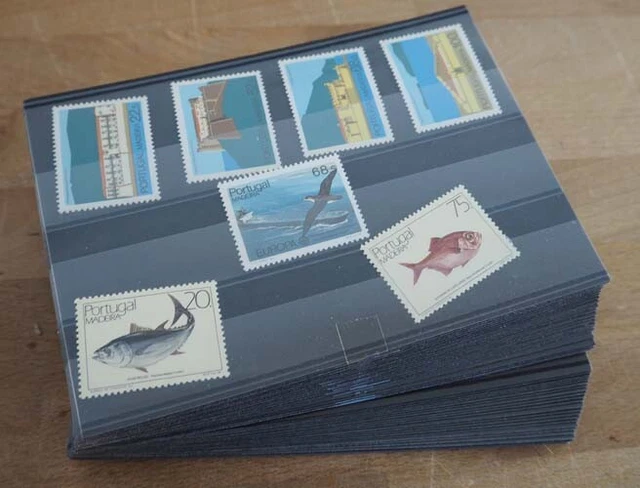1986 Portugal Madeira; 50 komplette Jahrgänge, postfrisch/MNH, ME 915,-