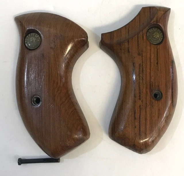 TAURUS SMALL FRAME Revolver Smooth Wood Grips 85 605 .38 .357 34.95