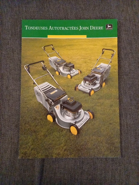 Brochure / Prospectus D'Occasion John Deere Série 6010 (59-77 KW) - Daté 10/1997