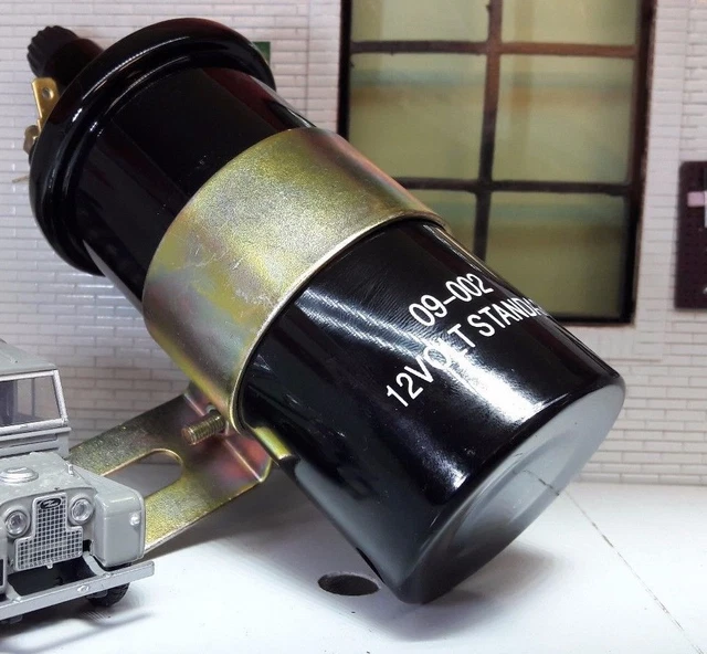LAND ROVER SERIES 1 2 Lucas B12 Repro Acorn Type Ignition Coil 567977 ...