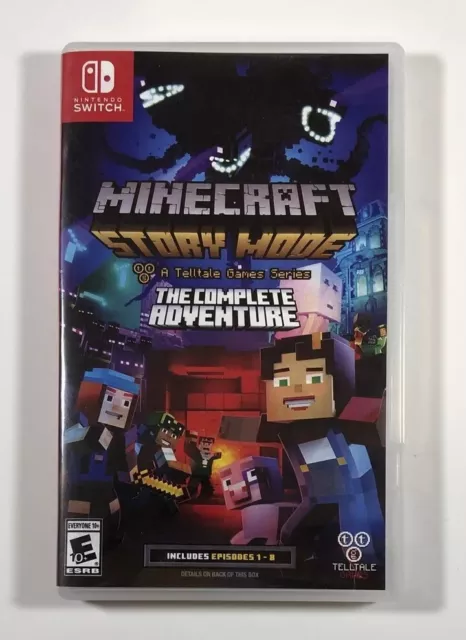 Nintendo Switch Minecraft Story Mode The Complete Adventure CLEAN, Please Read.