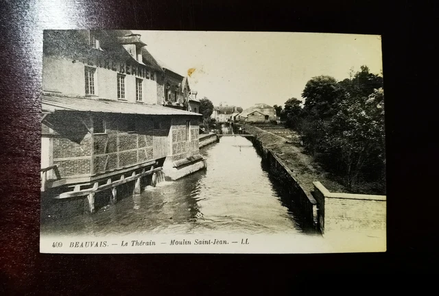CPA 60 BEAUVAIS - Le Thérain - Moulin Saint Jean - LL n°409