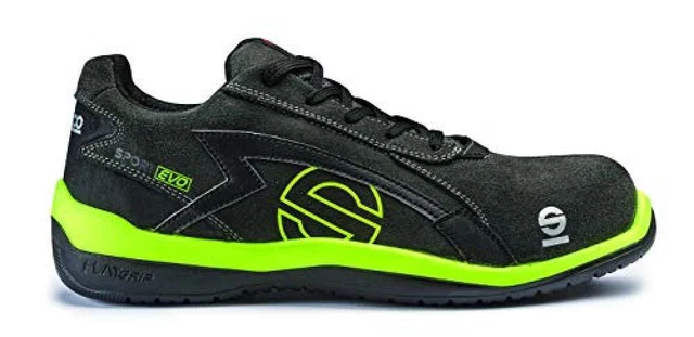 (TG. 40 EU) Sparco s0751640grgf Sport Evo Scarpe, colore: grigio/giallo, taglia