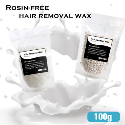 100g/bag Rosin free transparent milk depilation wax bean Hair remover Be-AZ