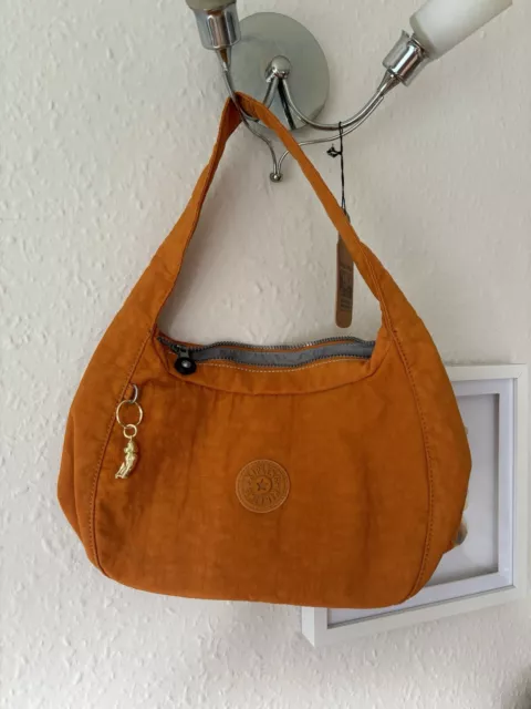 KIPLING BAG CLASSICS Anzo Snake Emb Amber New With Tags 35.00 PicClick UK