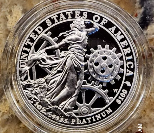 2013-W $100 Proof Platinum 1 oz. American Eagle - Original Packaging and COA