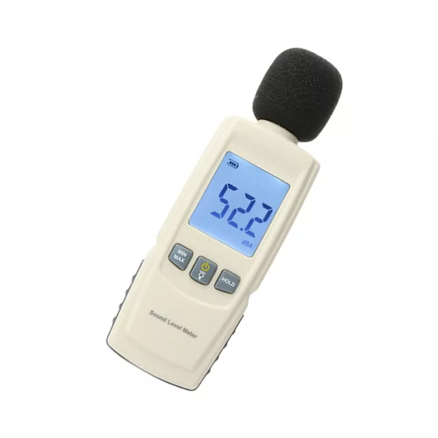 Mini fonometro Display digitale LCD Decibel Misuratore di livello del rumore