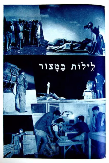 1936 PALESTINE Jewish BOOK Arab RIOTS Israel HEBREW Photos MOI VER Vorobeichic