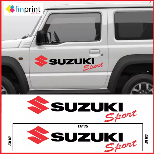 Kit adesivi stickers fuoristrada SUZUKI Sport 4x4 per Santana Samurai off road