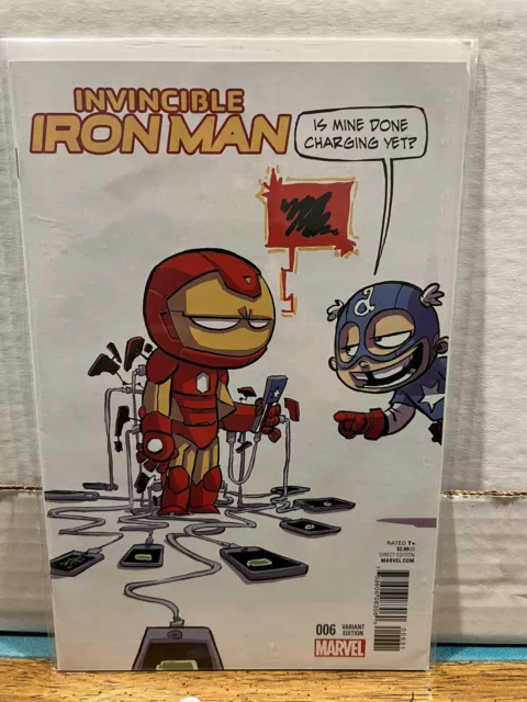 Invincible Iron Man #6 Skottie Young Variant / Marvel Comics