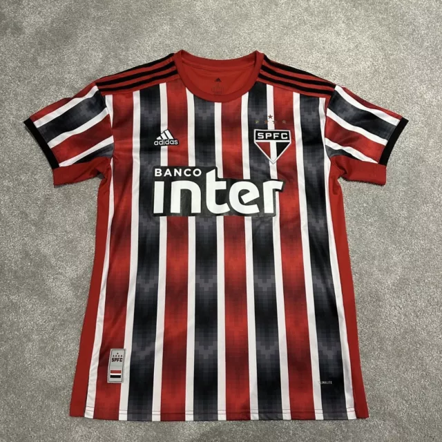 São Paulo 2019 Away Shirt Adidas Fabiano Size Large Excellent Condition Rare