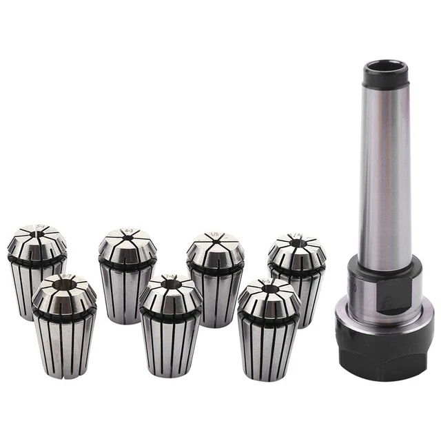 1set MT2 ER20 M10 MTB2 Collet Chuck Morse#2 Taper ToolHolder+7pcs spring co Z2Y4