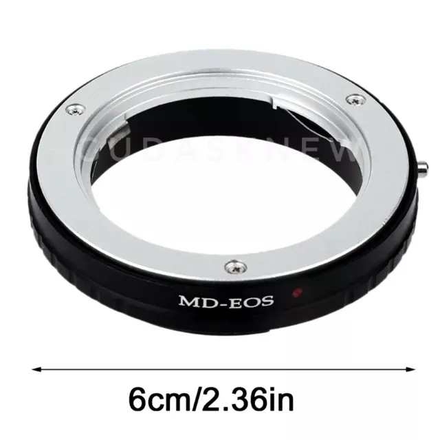 Lens Mount Adapter Ring for Minolta MD Lens to for Canon EOS EF/EFs Camera