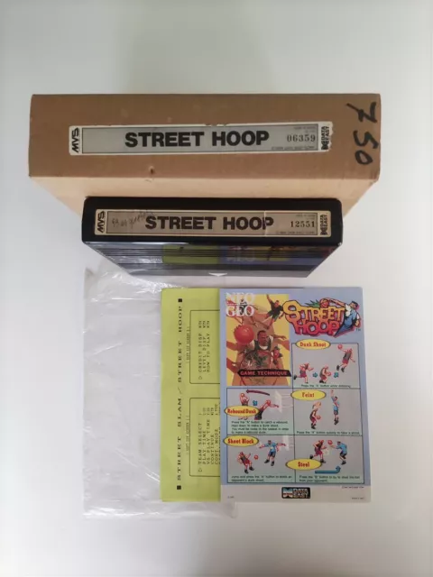 KIT Street Hoop que no coincide con Neo Geo MVS SNK Arcade