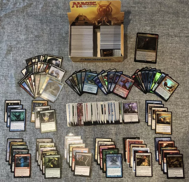 MTG Magic the Gathering Sammlung 825 Karten im Display - keine doppelten Karten!