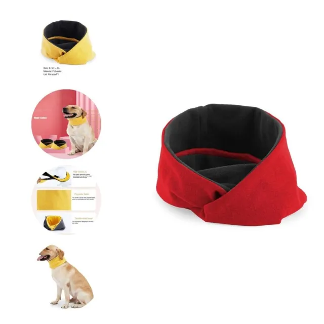 Bufanda para perro todo compatible para mantener caliente invierno gato perro mascota bufanda de vacaciones vestido