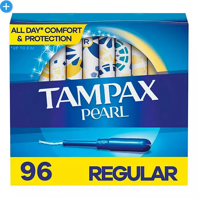 Tampones regulares perla Tampax - sin perfume - 96 quilates - envío gratuito