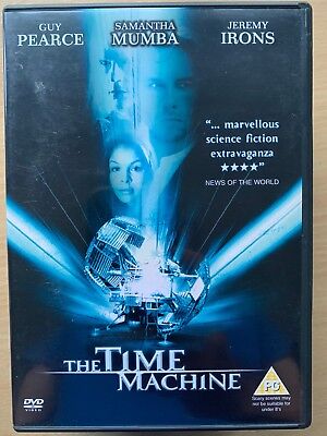 The Time Machine DVD 2002 H.G. Wells Sci-Fi Movie Remake w/ Guy Pearce