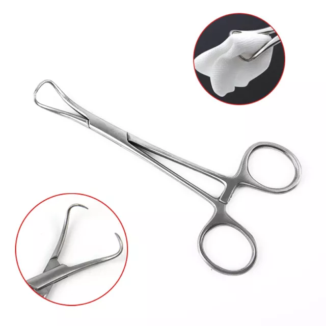 14cm Stainless Steel Surgical Cloth Towel Clamp Forceps Orthopedics In.zy