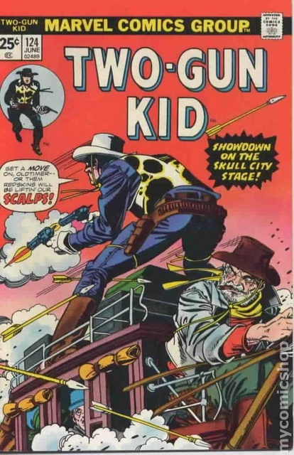 Two-Gun Kid #124 FN 6.0 1975 Stock Image
